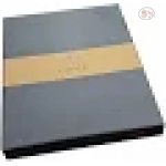 parker aster Matte black gold trim roller ball pen with free SKY BLUE LARGE notebook - Image 4