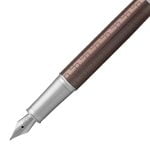 PARKER IM Premium Brown Chrome Trim Fountain Pen - Image 6
