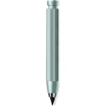 Worther Profil Natural GRAY Aluminium mechanical pencil with 5.6 mm 4B graphite lead Penstand cum sharpner - Image 3