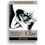 Fabriano Toned Paper Pad Clay, Size – A4, 120 GSM (Contains- 50 Sheets)