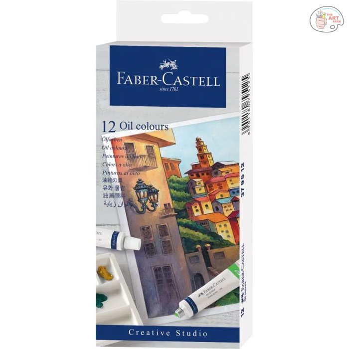 FABER CASTELL OIL COLOUR 12N X20ML - Image 3