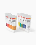 Camel Artist Acrylic Colour- Assorted pack of 12 shades in 40 ml with FREE GEL & RETARDER Medium - Image 5