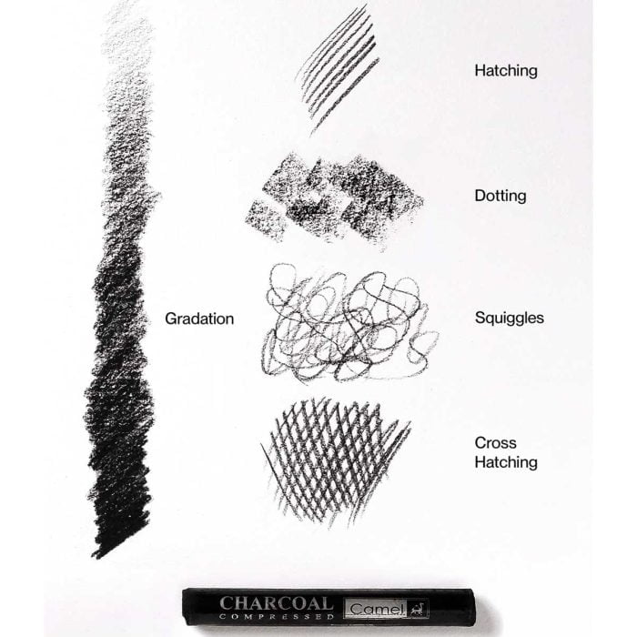 Camel Charcoal Compressed Stick 20 Sticks - Image 4