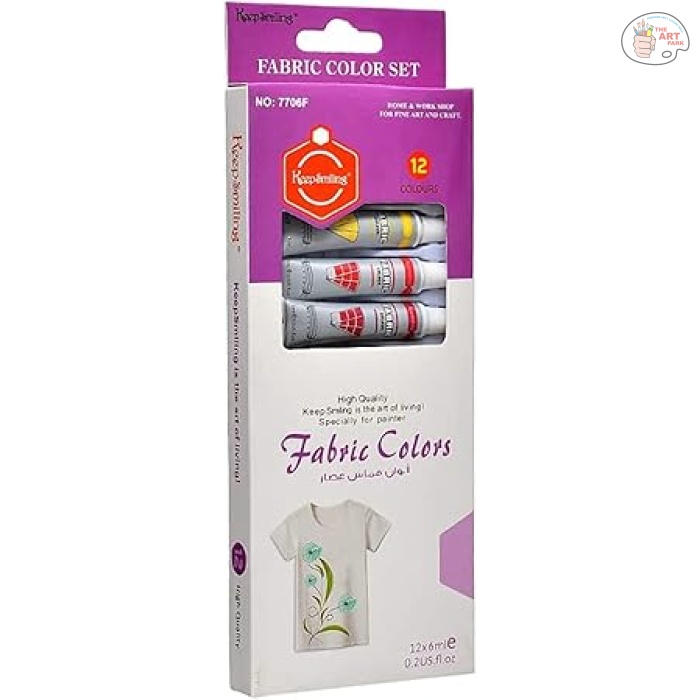 keep smiling fabric color 12x12ml set - Image 7
