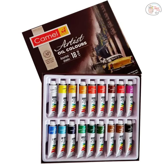 Camel Artist Oil Colours 18 Shades 9Ml - Image 5