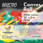 Brustro Cotton Canvas Rolls 786 28" X 5 mtr - Image 2