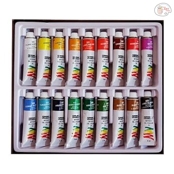 Camel Artist Oil Colours 18 Shades 9Ml - Image 3