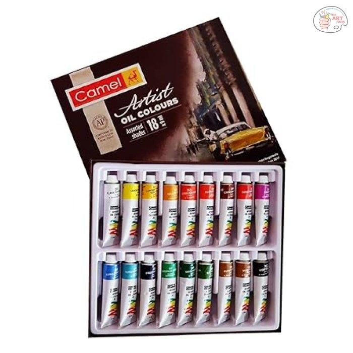 Camel Artist Oil Colours 18 Shades 9Ml - Image 4