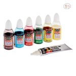 Camel Glass colors/Camel Water Based Glass Color - 10ml Each, 6 Shades - Image 3
