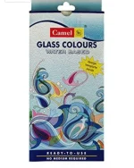 Camel Glass colors/Camel Water Based Glass Color - 10ml Each, 6 Shades - Image 5