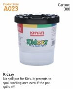 KHYATI BRUSH WASHER No Spill Pot - Image 2