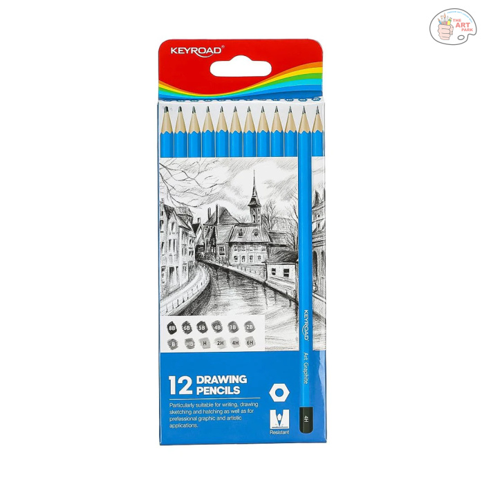 Keyroad Drawing Pencils SET OF 12 - Image 1