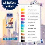 FABER CASTELL WATER COLOUR 12N X 9ML - Image 3