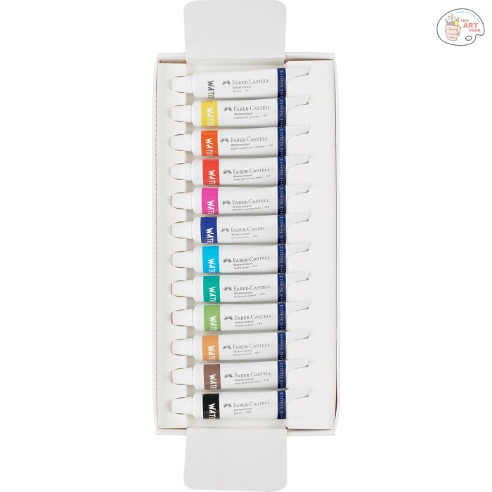 FABER CASTELL WATER COLOUR 12N X 9ML - Image 6
