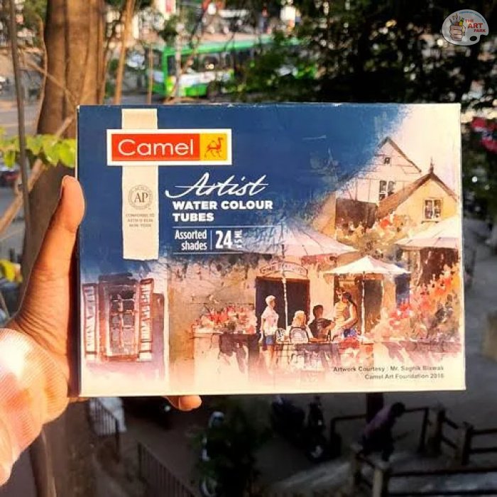 CAMEL ARTIST WATER COLOUR TUBES 24SHADES X 5ML - Image 2