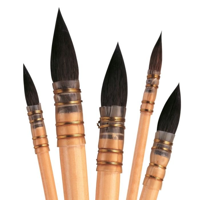 Winsor & Newton Pure hair brushes Professional Watercolour mop brush 00 number - Image 3