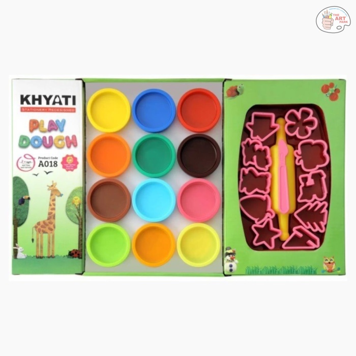 KHYATI Frisky dough clay 12 Shades A125 - Image 2