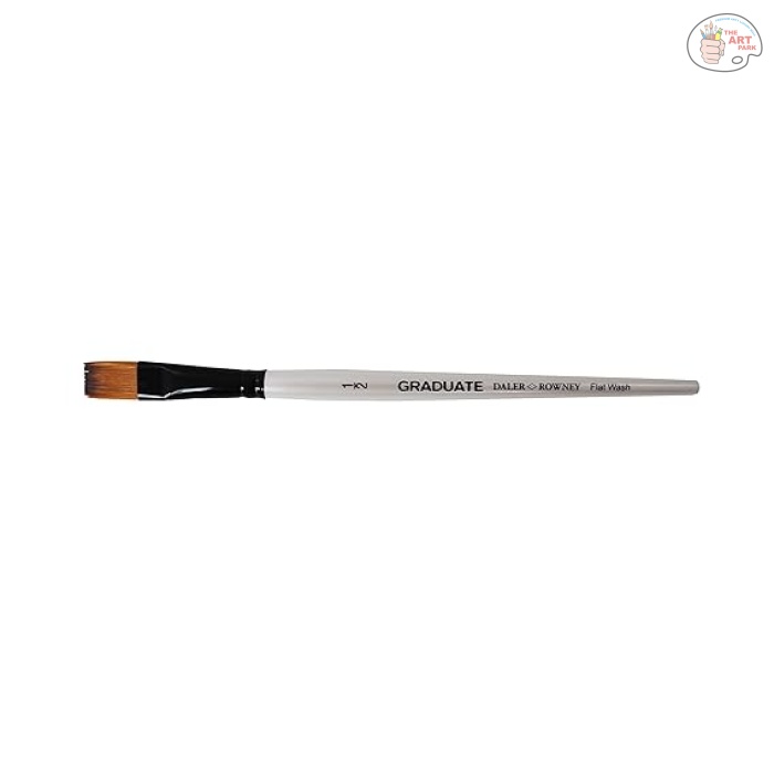 Daler Rowney Size 1/2 Graduate Flat Wash Brush 212155050 - Image 3