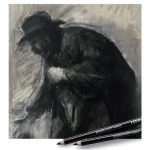LYRA REMBRANDT SKETCHING CHARCOAL PENCIL 2B GRADE - Image 2