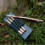 Princeton Neptune Short Handle Travel Round Paintbrush Set (4 x Brushes) - Image 5