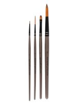 Mont Marte Gallery Series Brush Set Acrylic 4pc - Image 5