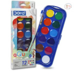 Doms Water Colour Cakes 30mm12 Shades Free Brush Inside - Image 3