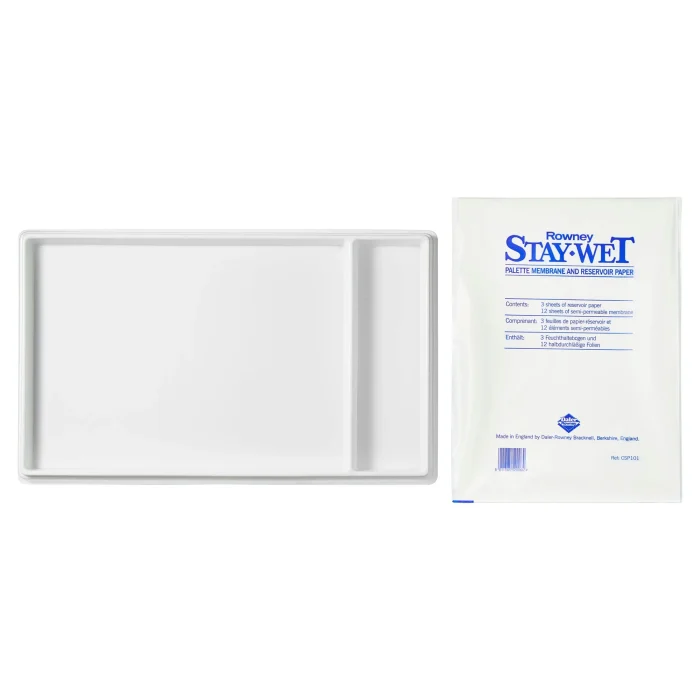 Daler-Rowney StayWet Large Palette FOR ACRYLIC PAINTING - Image 3