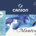 Canson Watercolor Montval Pads 200 GSM 40 sheets (A4+ Size:24x32cms) Cold pressed