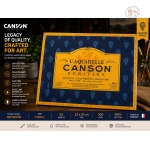 Canson Heritage, 100%Cotton, 300 GSM, Cold Pressed, 23 x 31cm, (9.1X12.2 IN) 100720002 Paper Block White 20 Sheets