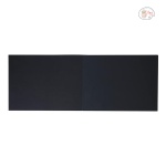 Canson Mi-Teintes 160 GSM Honeycomb Grain 24 x 32 CM Drawing & Pastel Paper Glued Pad (20 Sheets, Black) - Image 3