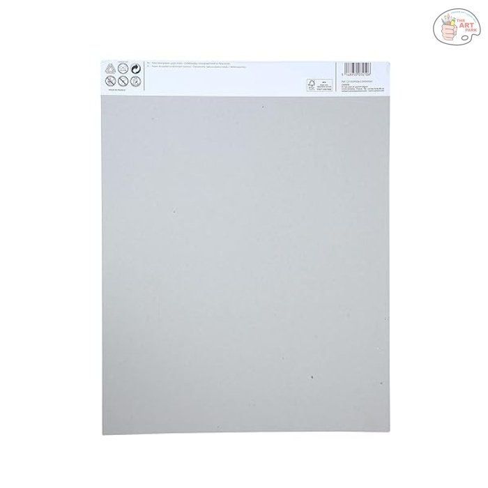 Canson Mi-Teintes 160 GSM Honeycomb Grain 24 x 32 CM Drawing & Pastel Paper Glued Pad (20 Sheets, GREY Tones) - Image 3