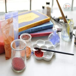 Canson Heritage Cotton 300 GSM Cold Pressed 46 x 61 CM Paper Block(White, 20 Sheets) - Image 4