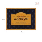 Canson Heritage Cotton 300 GSM Cold Pressed 36 x 51 CM Paper Block(White, 20 Sheets)
