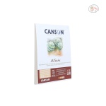 Canson Mi-Teintes 160 GSM Honeycomb Grain 24 x 32 CM Drawing & Pastel Paper Glued Pad (20 Sheets, Brown Tones) - Image 4