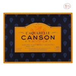 Canson Héritage Canson Heritage Cold Pressed Cotton 300gsm 18cm x 26cm Paper Block(White, 20 Sheets) - Image 3