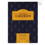 CANSON HERITAGE SHORT SIDE PAD Cold Pressed Cotton 300gsm 26 x 36cm 12 Sheets