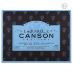 Canson Heritage Watercolor  Cotton 300gsm White Block – 20 Sheets  23cm x 31cm – ROUGH