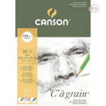 CANSON "C"A GRAIN DRAWING PAD 1SG 125 GSM A3