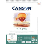 CANSON "C' a' grain 180 gsm Spiral Book A3+ 30 sheets