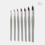 Stationerie Squirrel Synthetic Round Set of 7