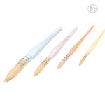 Stationerie Artists White Natural Goat Hair Mop Brush Set of 4 - Image 2