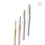 Stationerie Artists White Natural Goat Hair Mop Brush Set of 4 - Image 3