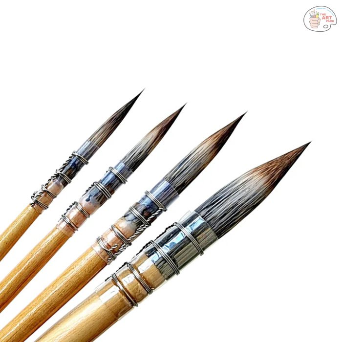 Stationerie Aquapro Wash Bristle Mop Brush Set Of 4 - Image 2