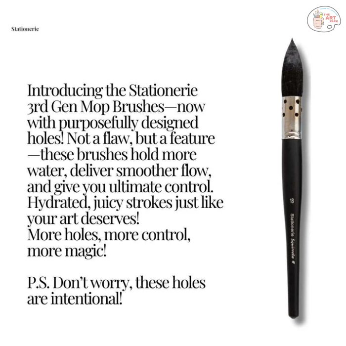 Stationerie Holy Mop XL 18 Squirrel Syn - Image 6