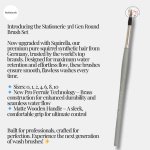 Stationerie Squirrel Synthetic Round Set of 7 - Image 3