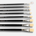 Stationerie LH Flat Chungking Hog Brush Set Of 8 - Image 5