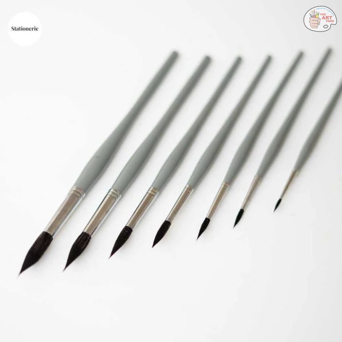 Stationerie Squirrel Synthetic Round Set of 7 - Image 7