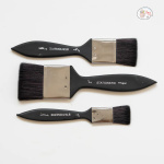 Stationerie Wash Inch Brush Set of 3 Squirrel Synthetic - Image 4