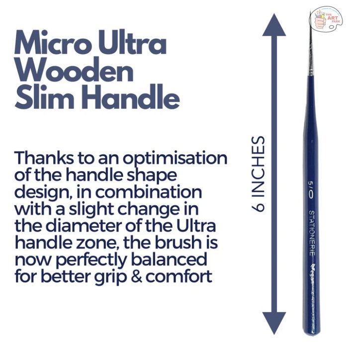 Stationerie Ultra Micro Spotter Set Of 4 Kolinsky Syn - Image 2