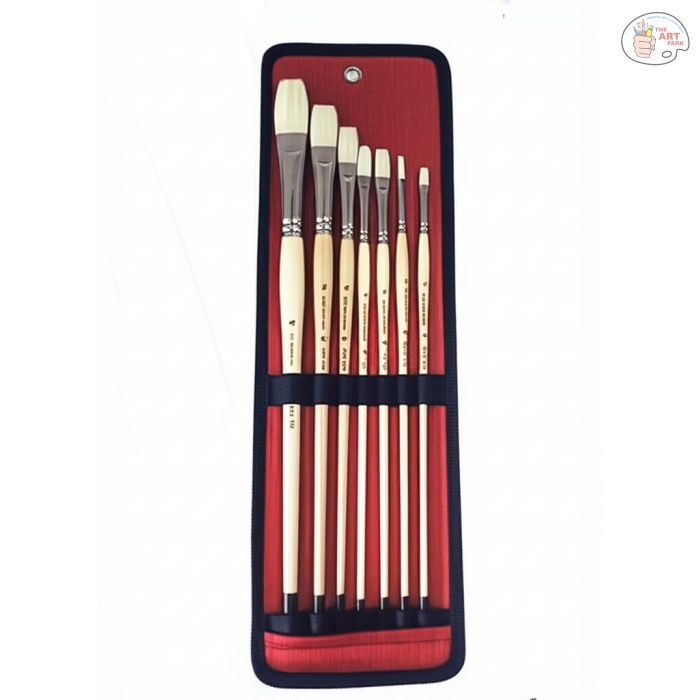 PAN ART OIL PROFESSIONAL BRUSH SET (MIX) - Image 1